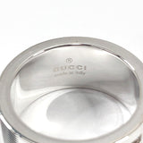 GUCCI Ring Branded Cutout G Silver925 #7.5(JP Size) Silver Women Used