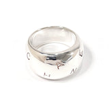 CHANEL Ring logo Silver925 #13.5(JP Size) Silver Women Used