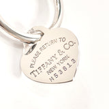 TIFFANY&Co. key ring Heart tag Return to Silver925 Silver Women Used