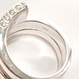 GUCCI Ring G logo snake Silver925 #8(JP Size) Silver Women Used