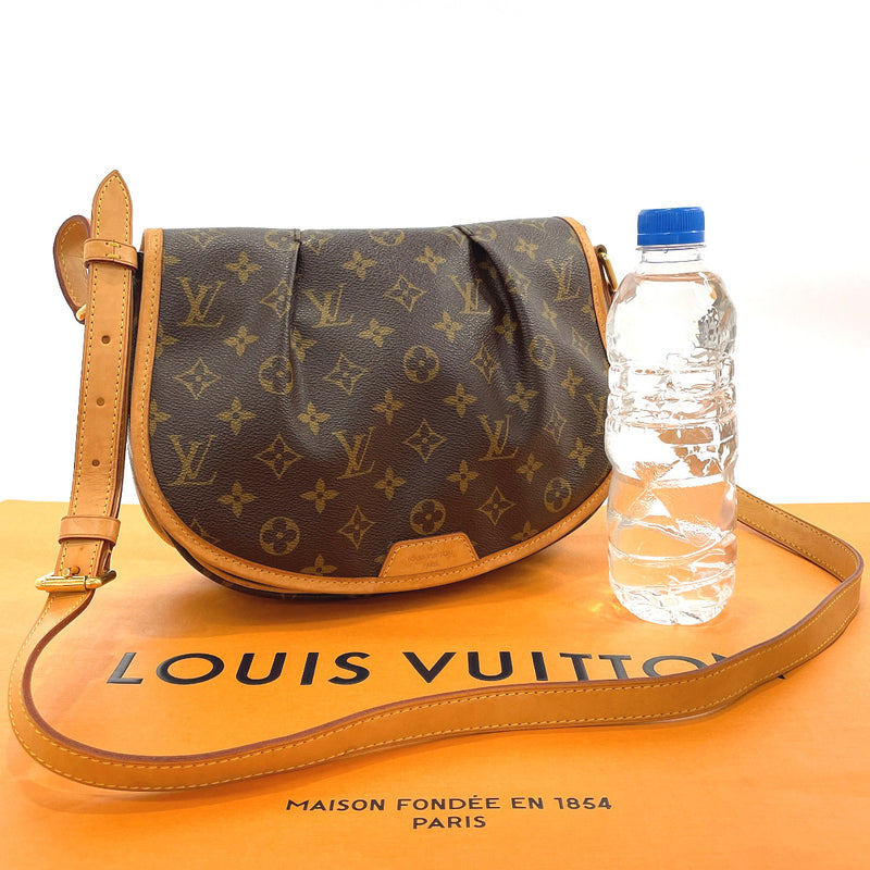 Louis Vuitton Monogram Menilmontant PM Brown