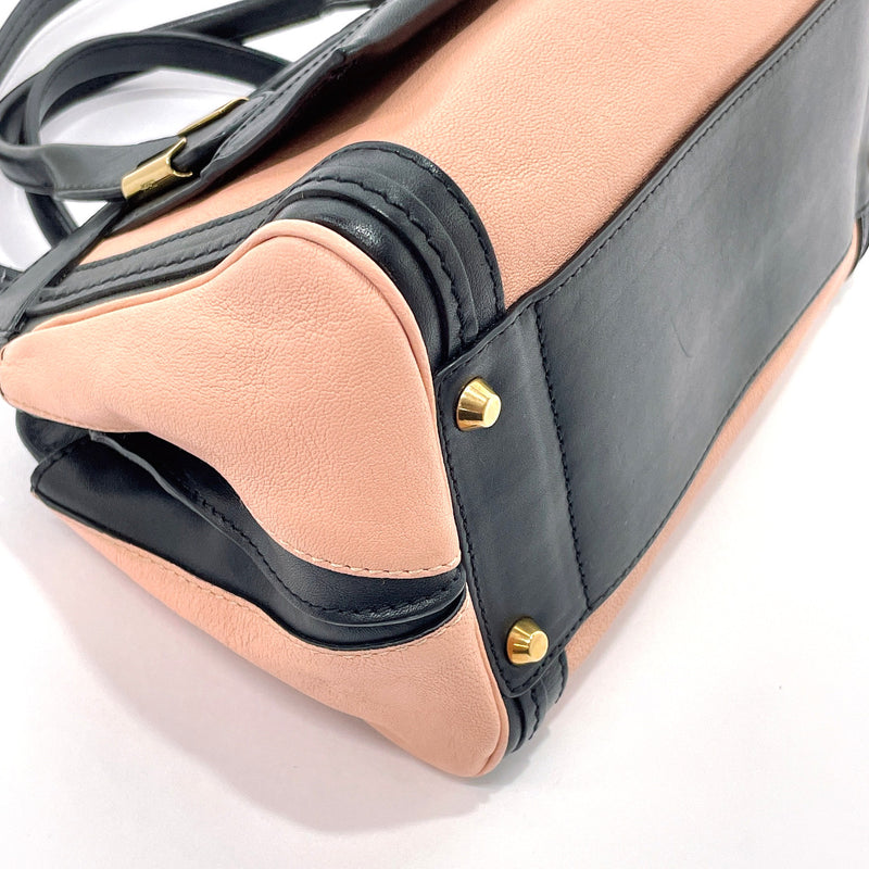 Chloe Handbag 03-14-63-65 Alice 2WAY bag leather pink pink Women Used