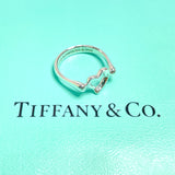 TIFFANY&Co. Ring Open heart Elsa Peretti Silver925 #11.5(JP Size) Silver Women Used