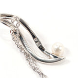 TASAKI Necklace Freshwater pearl Silver/Pearl Silver Women Used