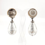 Chanel earrings gold coco mark round pearl vintage Size diameter about  2.5cm new 
