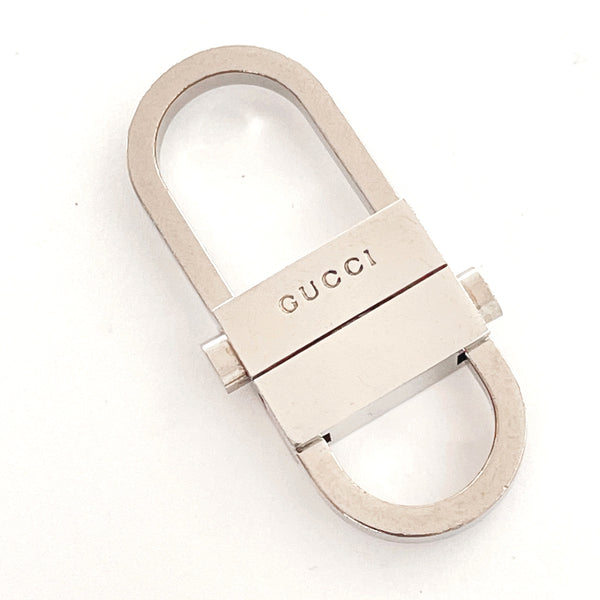 GUCCI key ring W key ring metal Silver unisex Used