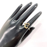 TIFFANY&Co. Ring Open heart Elsa Peretti K18 yellow gold #11(JP Size) gold Women Used