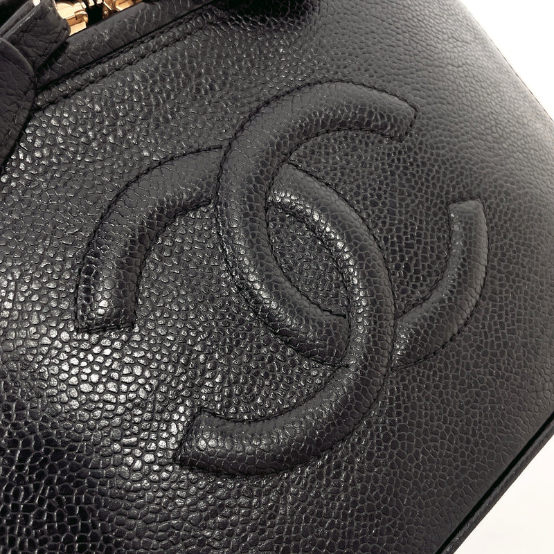Chanel Black Wild Stitch CC Suede Leather Tote ref.966305 - Joli Closet