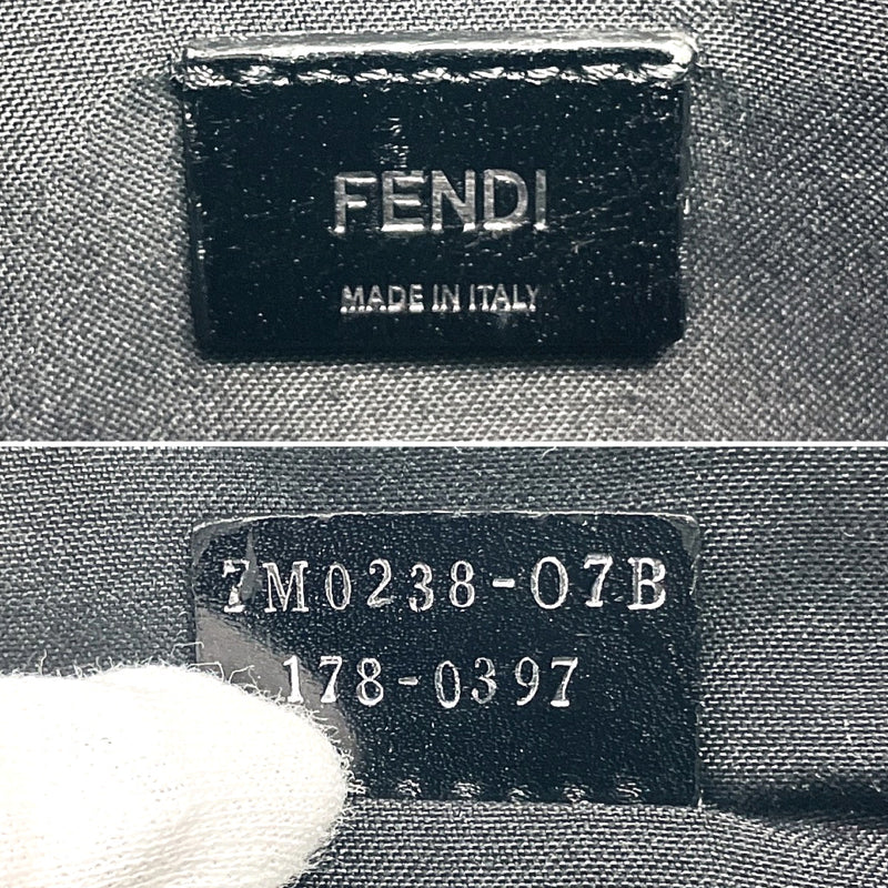 FENDI Handbag 7M0238 2WAY leather gray Women Used