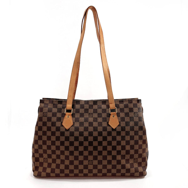 LOUIS VUITTON Tote Bag N99037 Columbine 100th anniversary limited edition Damier canvas Brown Women Used
