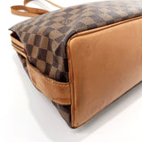 LOUIS VUITTON Tote Bag N99037 Columbine 100th anniversary limited edition Damier canvas Brown Women Used