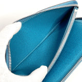 LOUIS VUITTON purse M60966 Zippy Wallet Vertical Epi Leather blue mens Used