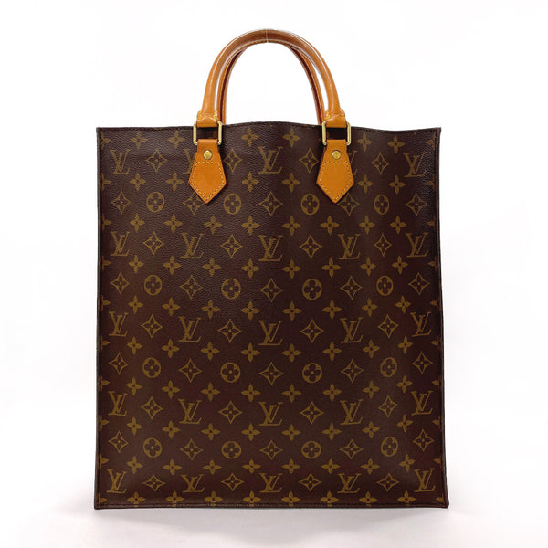 Louis Vuitton LV Monogram Logo Vintage Sac Plat Tote Bag