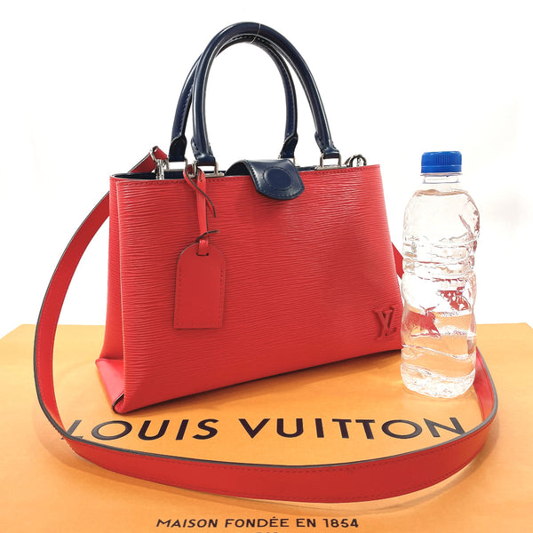 LOUIS VUITTON Handbag M51333 Kleber PM 2WAY Epi Leather Red Red Women Used