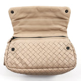 BOTTEGAVENETA Shoulder Bag ChainShoulder Intrecciato leather beige Women Used