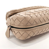 BOTTEGAVENETA Shoulder Bag ChainShoulder Intrecciato leather beige Women Used