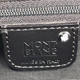 MONTBLANC Business bag leather Black mens Used