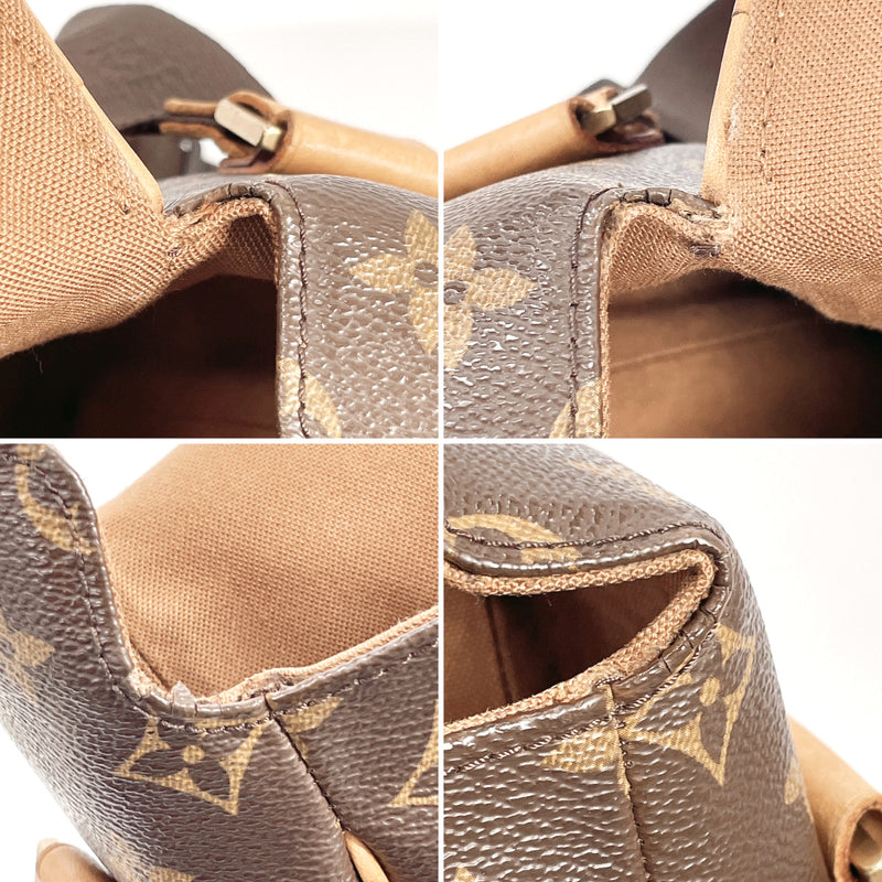 Louis Vuitton Shoulder Bag M45257 Aves Monogram Canvas Brown Mens Used Jp