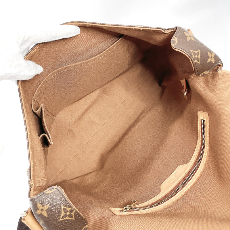 LOUIS VUITTON Shoulder Bag M45257 Aves Monogram canvas Brown mens Used