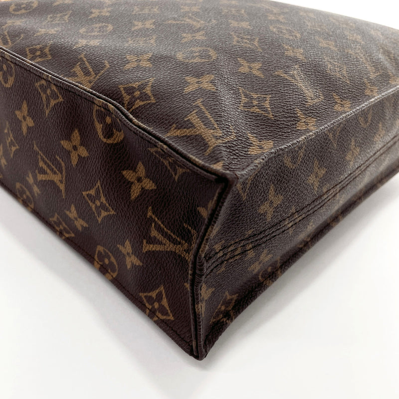 Louis Vuitton Monogram Sac Plat Hand Bag M51140 LV N1271A412 (No Sticky)