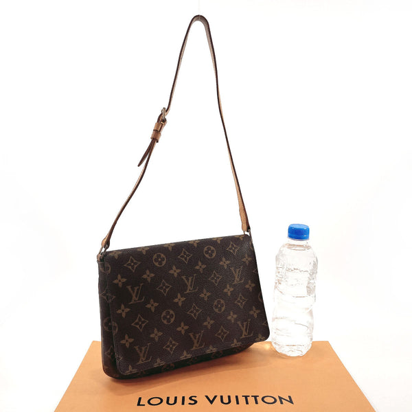 LOUIS VUITTON Shoulder Bag M51257 Musette Tango S Monogram canvas/Leather Brown Women Used