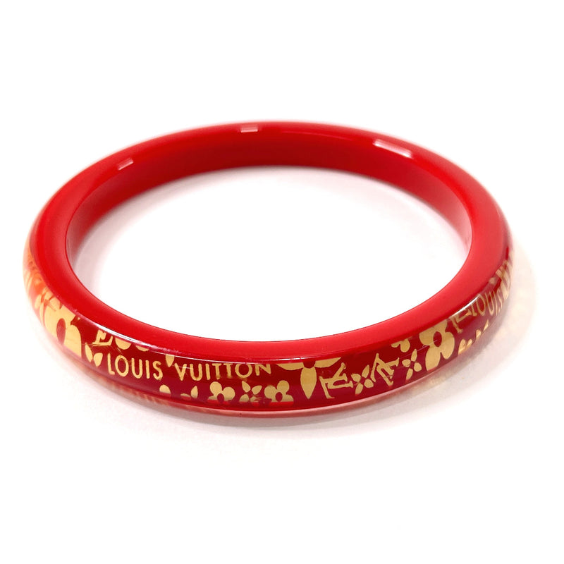 LOUIS VUITTON Bangle Brasserie Tropical Cocktail Synthetic resin Red Women Used