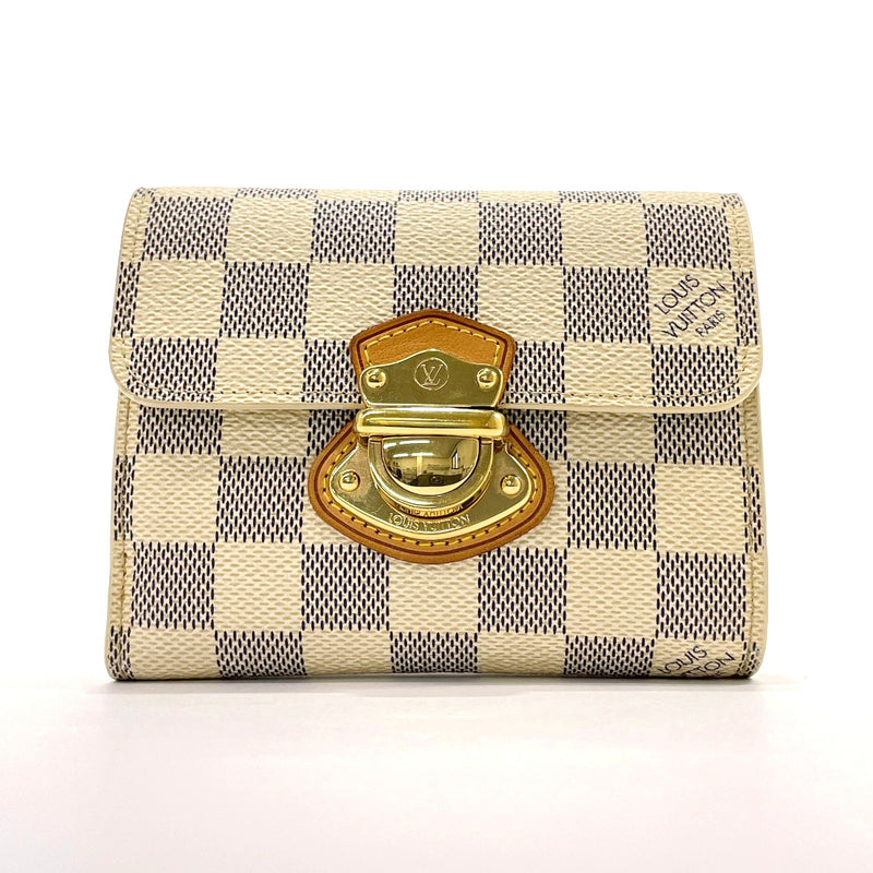 Louis Vuitton, Bags, Louis Vuitton White Checkered Wallet