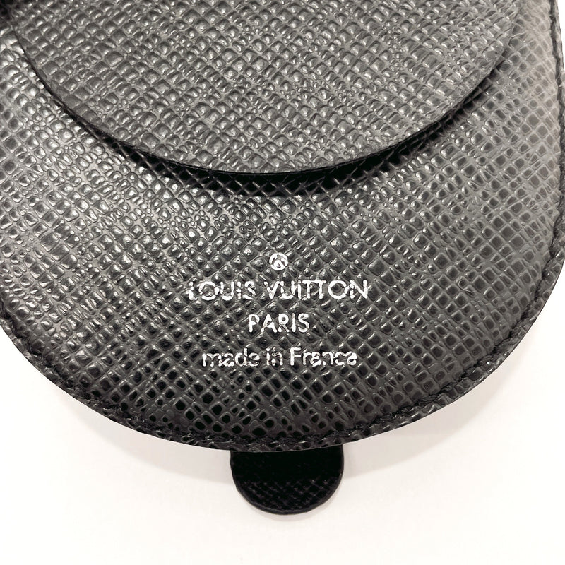 LOUIS VUITTON coin purse M64422 Portonet cuvette Taiga Black Black