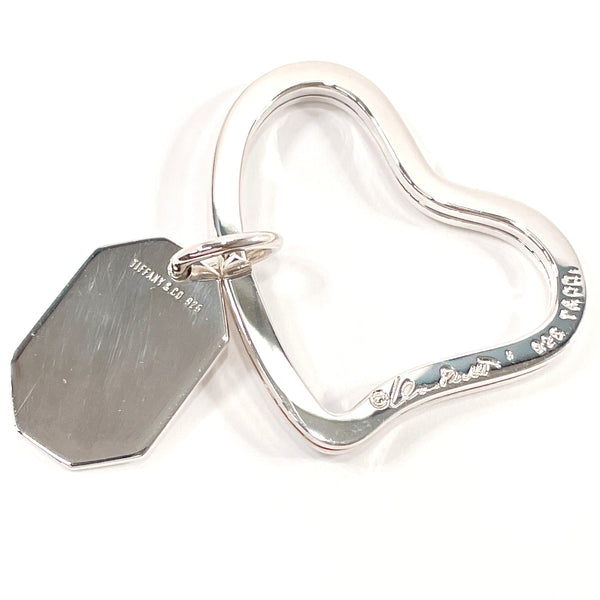 TIFFANY&Co. key ring open heart keyring Elsa Peretti Silver925 Silver Women  Used