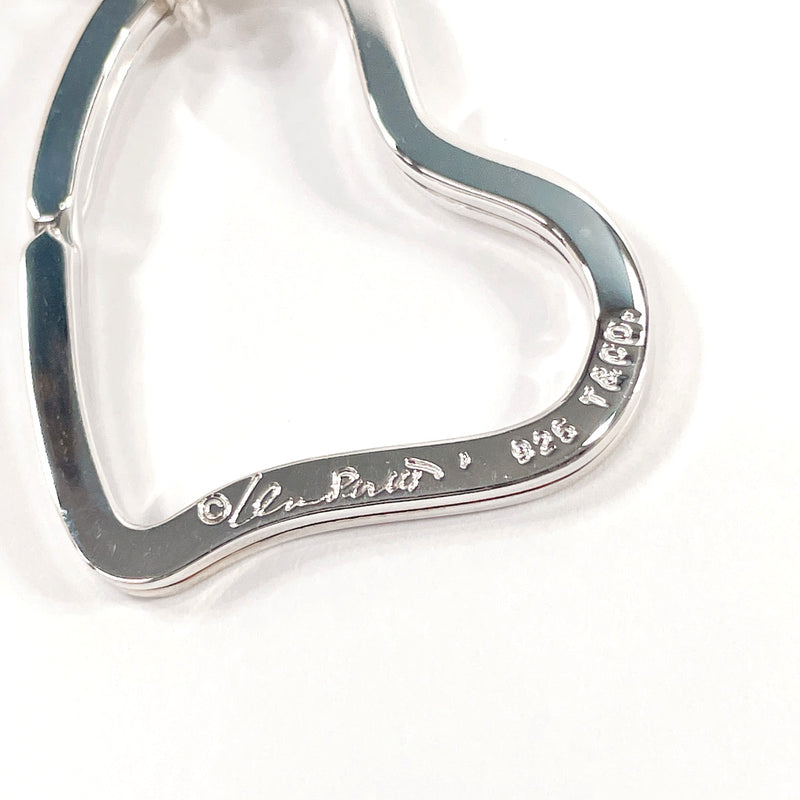 Tiffany & Co. Elsa Peretti Open Heart Key Ring in Sterling Silver