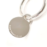 TIFFANY&Co. key ring round tag keyring Silver925 Silver unisex Used