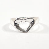 TIFFANY&Co. Ring Open heart Elsa Peretti Silver925 #10.5(JP Size) Silver Women Used