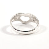 TIFFANY&Co. Ring Open heart Elsa Peretti Silver925 #10.5(JP Size) Silver Women Used