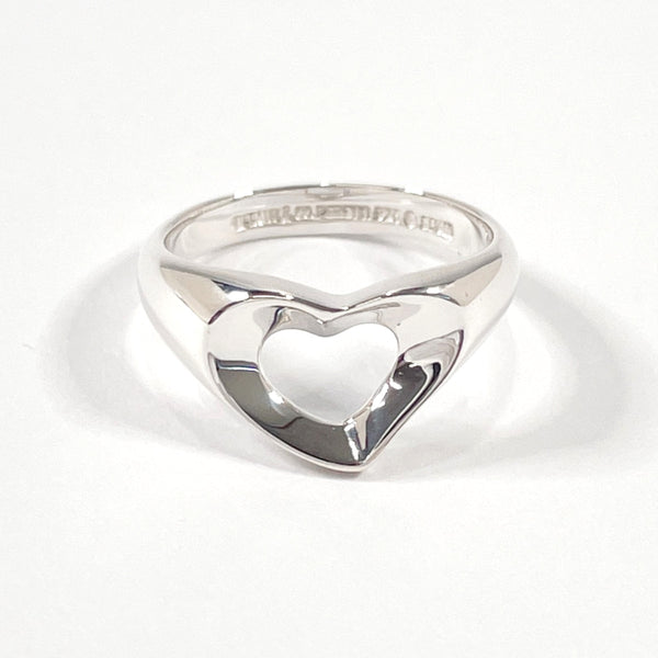 TIFFANY&Co. Ring Open heart Elsa Peretti Silver925 #7(JP Size) Silver Women Used