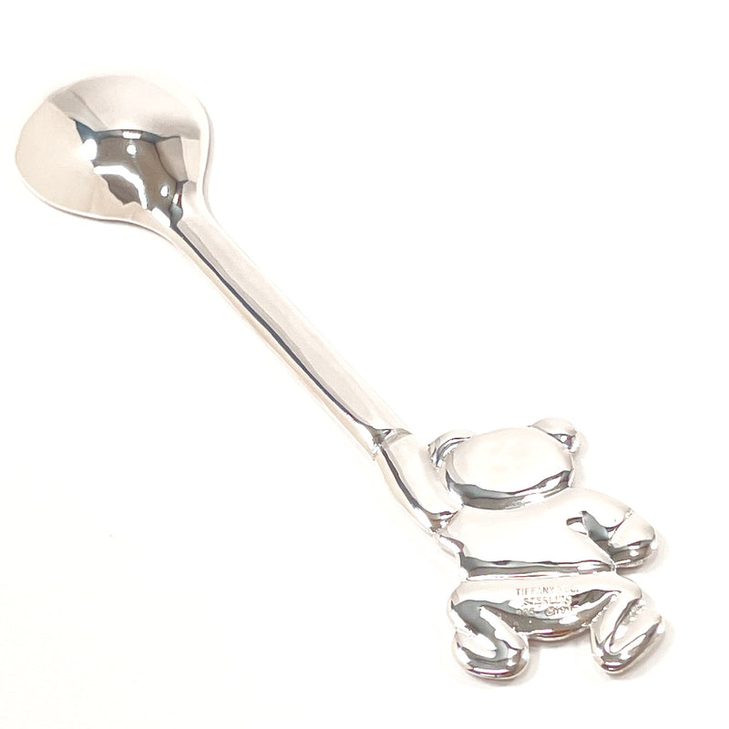TIFFANY&Co. Tableware Baby spoon bear balloon Silver925 Silver Kids Used
