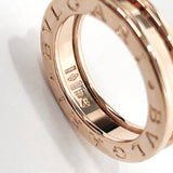 BVLGARI Ring 335989 B-Zero1 1 band ring K18 Pink Gold #8(JP Size) Pink gold Women Used