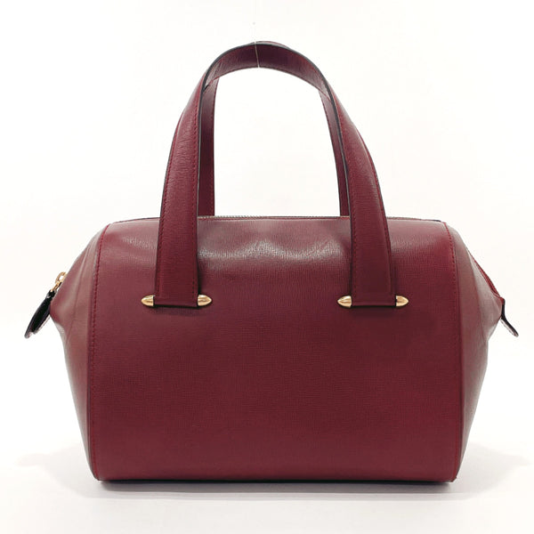 Vintage Leather Suitcase Les Must de Cartier Burgundy Bordeaux Luggage