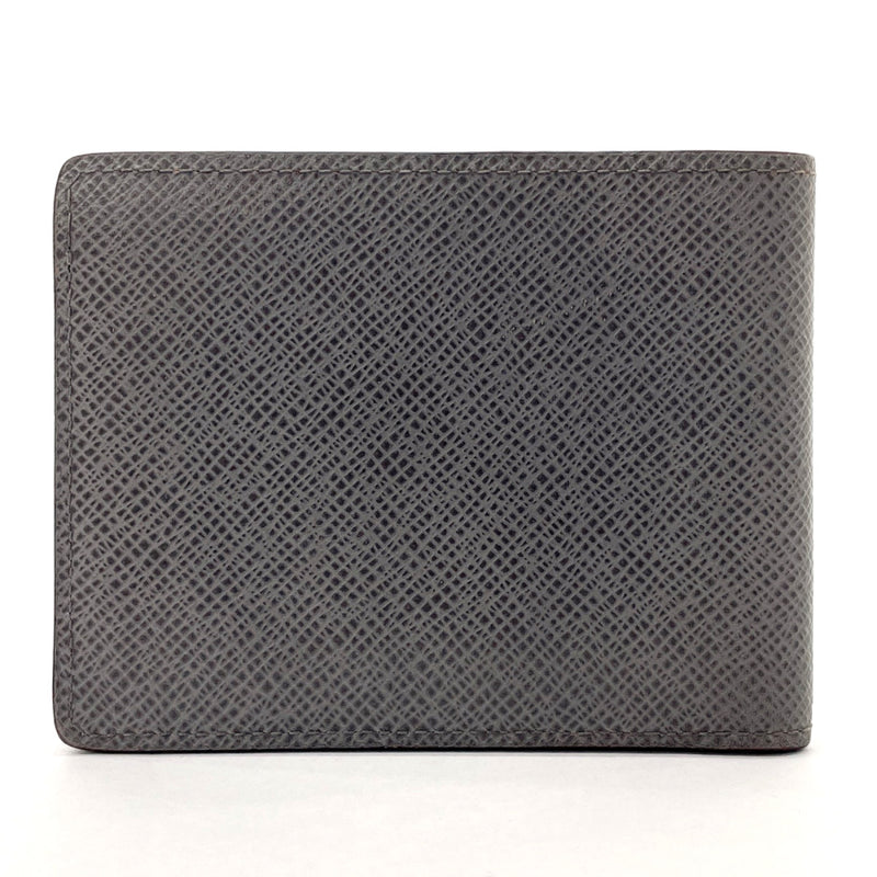 LOUIS VUITTON wallet M32642 Portefeiulle compact Taiga gray gray mens Used
