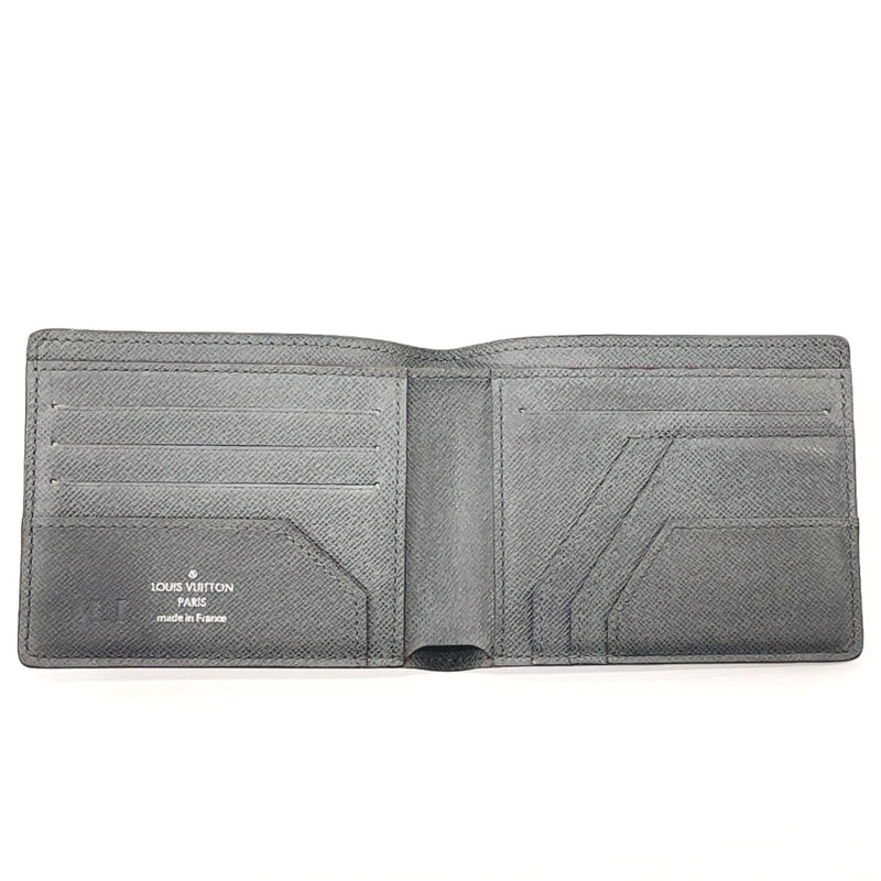 LOUIS VUITTON wallet M62045 Portefeiulle Amerigo NM Taiga Black Black –