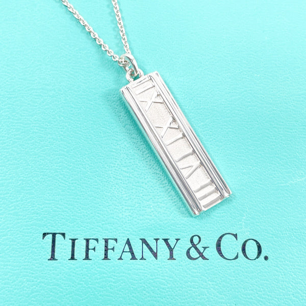 TIFFANY&Co. Necklace Atlas bar Silver925 Silver unisex Used