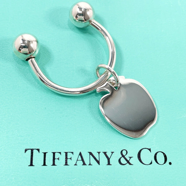 TIFFANY&Co. key ring Apple Silver925 Silver Women Used
