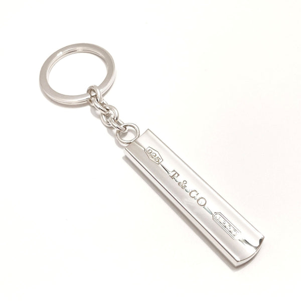 TIFFANY&Co. key ring 1837 bar Key ring Silver925 Silver unisex Used
