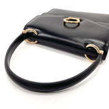 CELINE Handbag leather Black Women Used