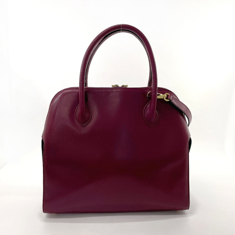 Salvatore Ferragamo Handbag AK 5644 Gancini 2WAY leather purple Women Used