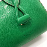 LOEWE Shoulder Bag leather green Women Used