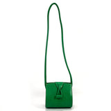 LOEWE Shoulder Bag leather green Women Used