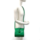 LOEWE Shoulder Bag leather green Women Used