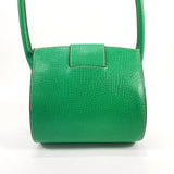 LOEWE Shoulder Bag leather green Women Used