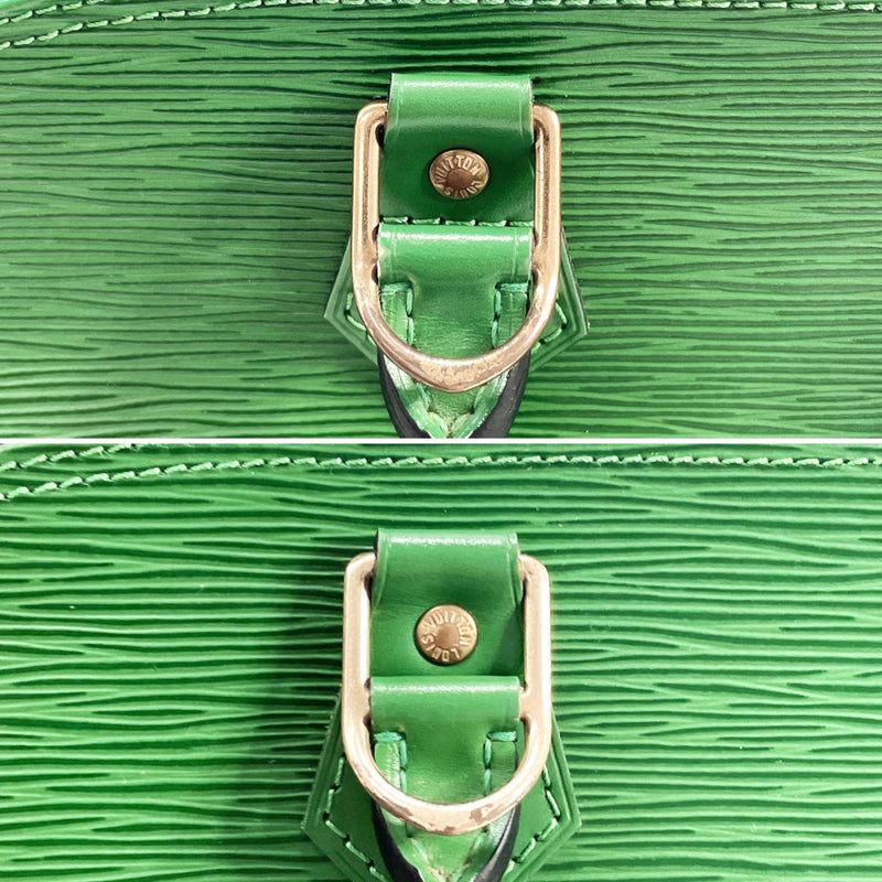 Louis Vuitton Nano Alma Light Green EPI