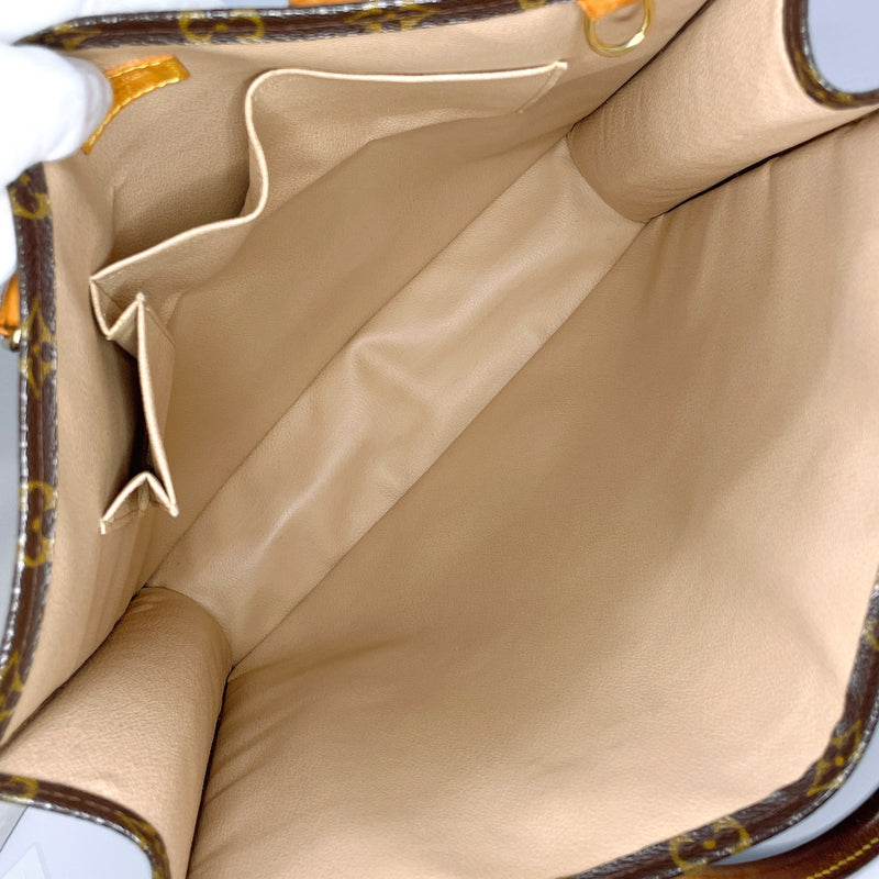 LOUIS VUITTON Tote Bag M51140 Sac Plat Monogram canvas/Leather